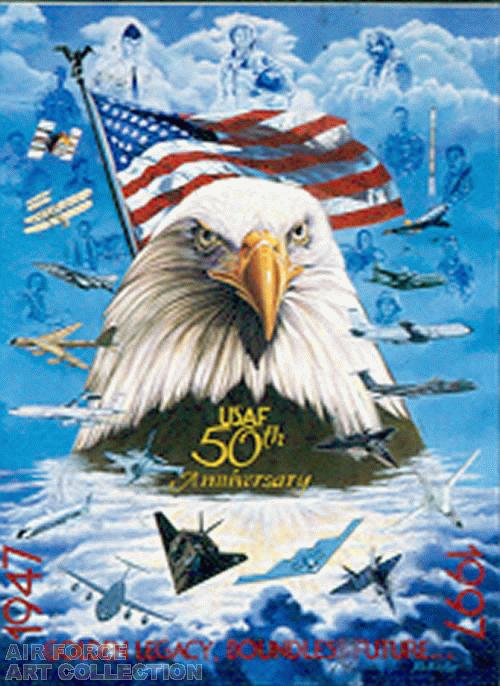 USAF 50TH ANNIVERSARY